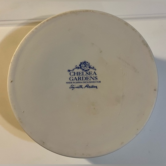 Elizabeth Arden Vintage Porcelain “Chelsea Garden” Trinket Box Made In Japan - Picture 4 of 8